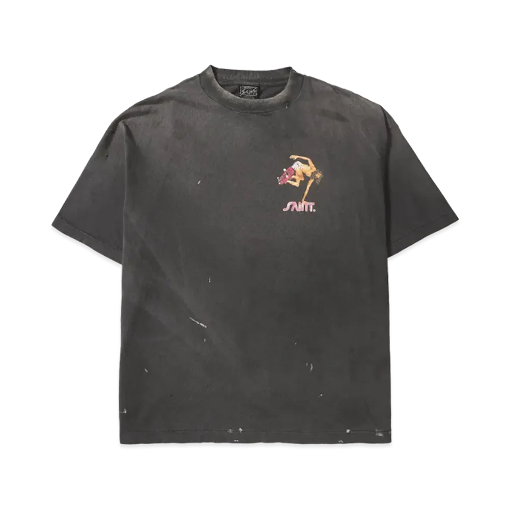 Saint Mxxxxxx SS T-Shirt Skate "Black"