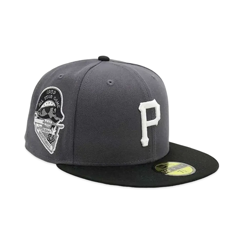 NEW ERA THE CAP Guellilla 59Fifty Pittsburgh Pirates "Dark Gray/Black"