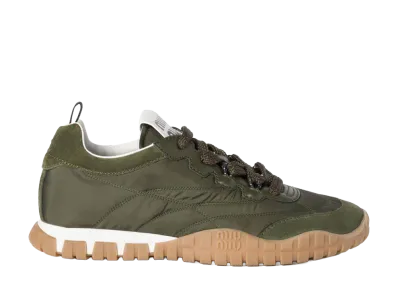 MIU MIU Women's Tyre Sneakers "Loden Green"
