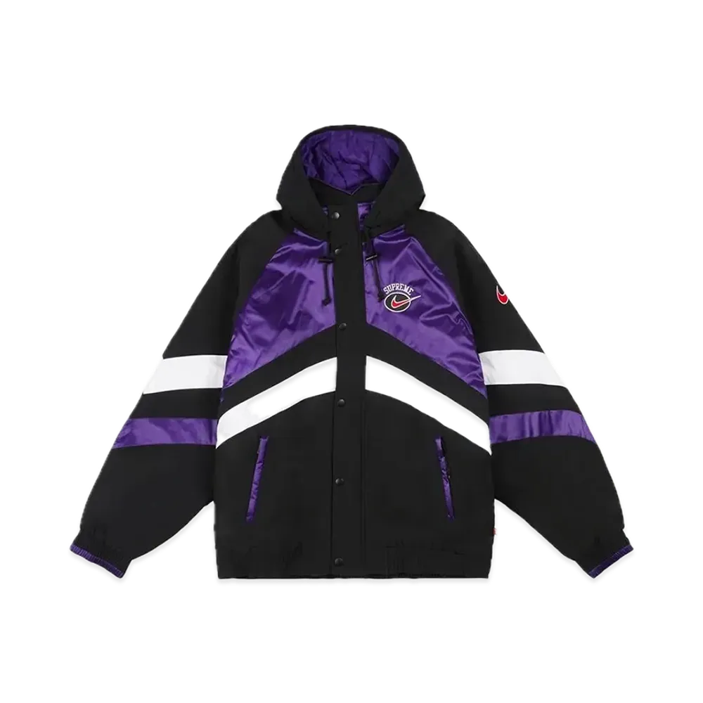 Supreme x Nike Hooded Sport Jacket "Purple"