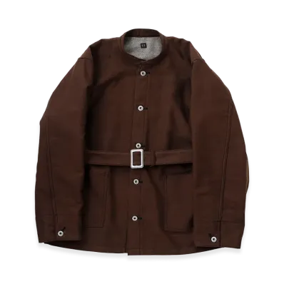 T.T Taiga Takahashi LOT.307 Stand Collar Jacket "Brown"