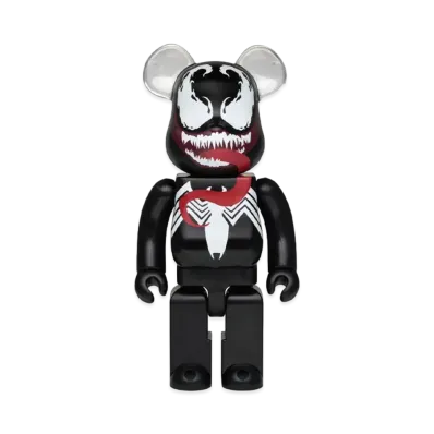 Bearbrick x Marvel SPIDER-MAN Happy Lottery LAST Award Venom 400%
