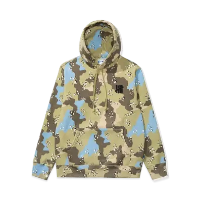 UNDEFEATED STENCIL ICON PULLOVER HOOD - 20077 "Camo"