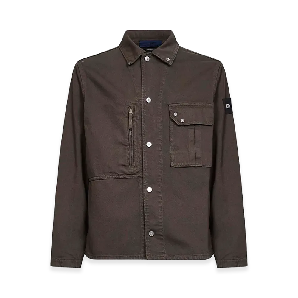 Stone Island Denim Jacket "Brown"