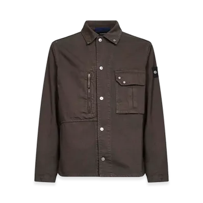 Stone Island Denim Jacket "Brown"