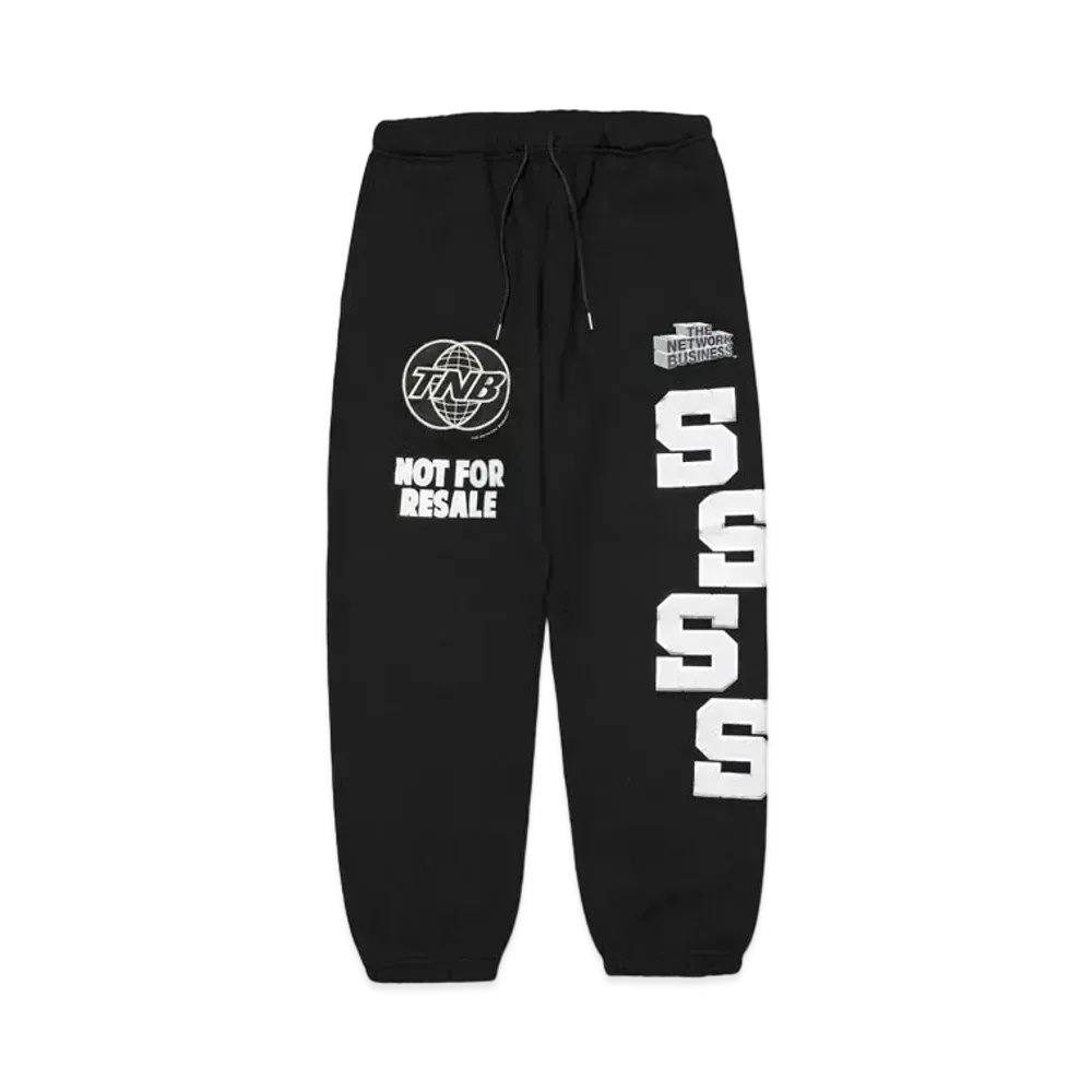 THE NETWORK BUSINESS Sweat Pants "Black" TNBP002-0029