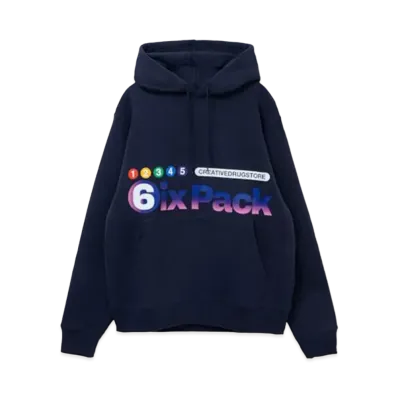 creative drug store 6ix Pack Hoodie "Navy"