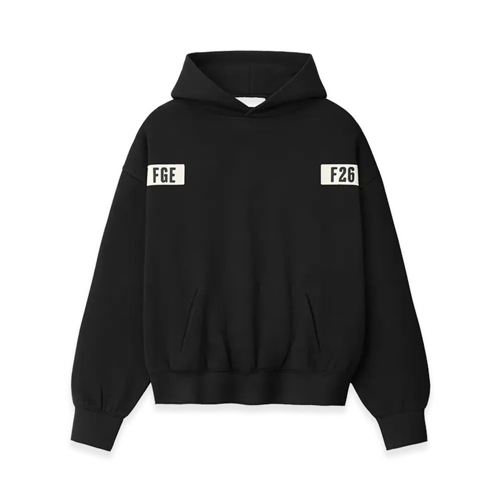 FEAR OF GOD ESSENTIALS 90s Hoodie "Vintage Black"