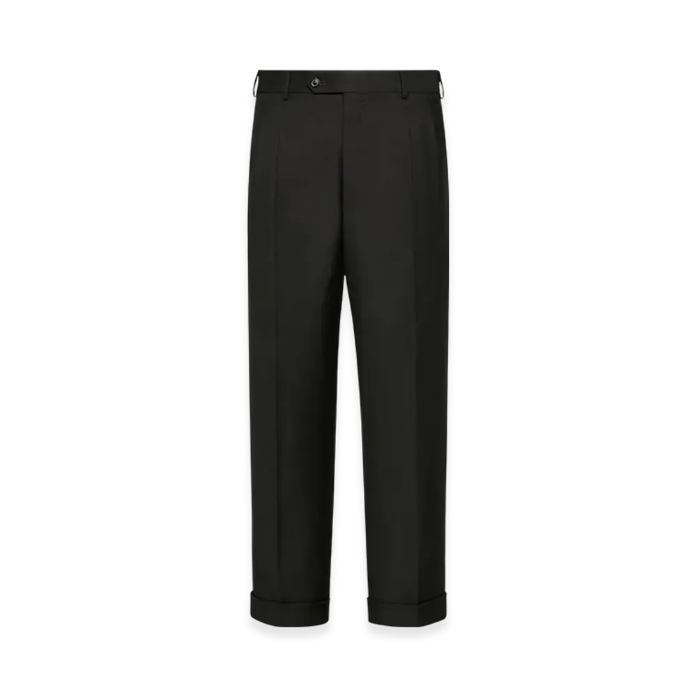 Maison Margiela Men's Mohair Trousers "Black"