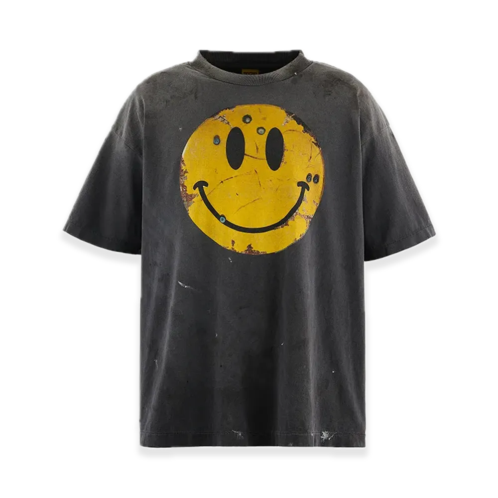 SAINT Mxxxxxx x The KLF SS Tee Smile "Black"