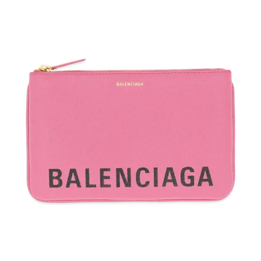 BALENCIAGA Ville Clutch Bag "Pink"