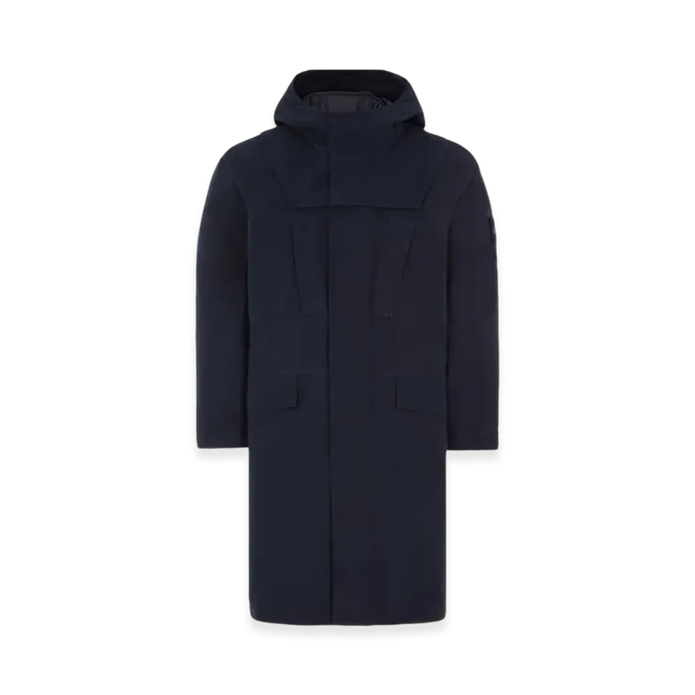 Stone Island 709F1 Ghost Piece O-Ventile Long Parka - 23FW "Black"