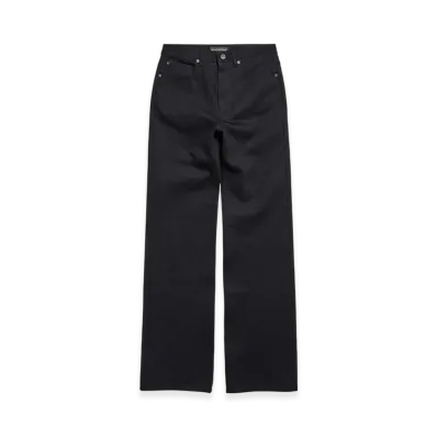 BALENCIAGA Women's Straight Fit Pants "Black"