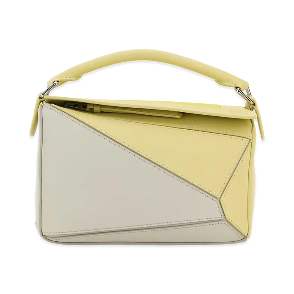 LOEWE Women's Leather X Josef And Anni Albers Small Puzzle Handbag "Multicolor"
