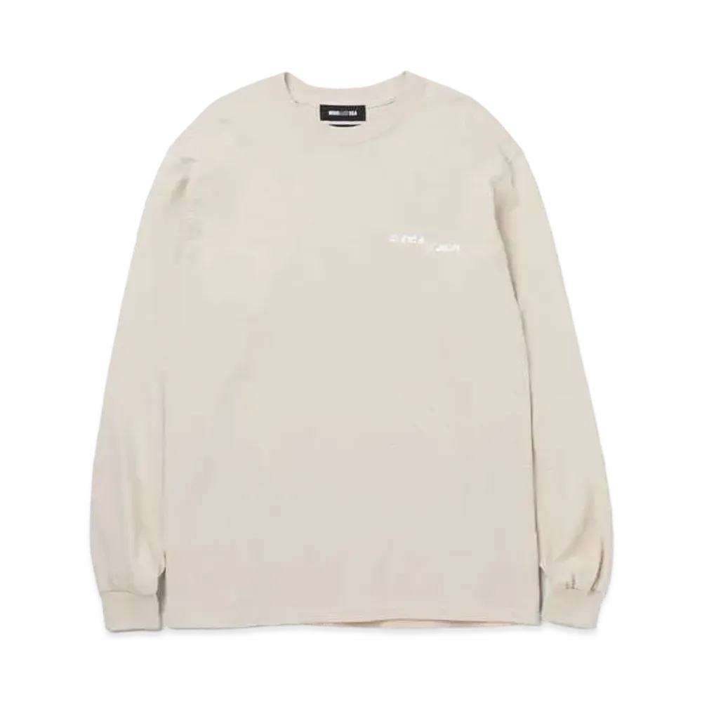 NEIGHBORHOOD WIND AND SEA NHWDS-2 / C-TEE . LS "Beige"