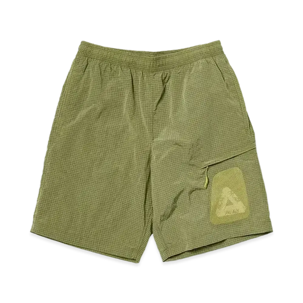 PALACE Y-Ripstop Shell Short "Lime"