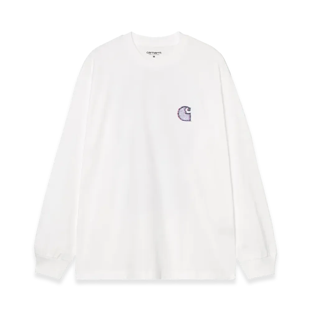 Carhartt WIP L/S Mind Your Head T-Shirt "White"