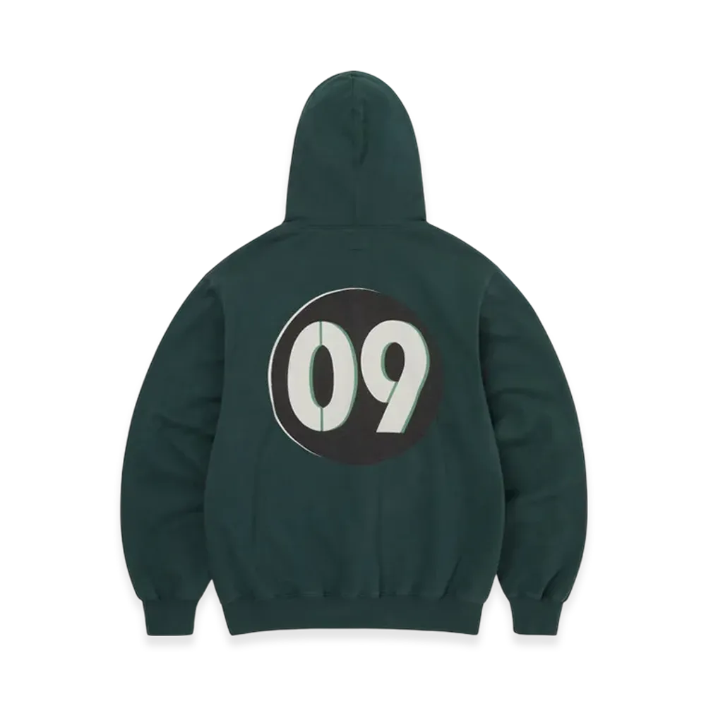 thisisneverthat Circled Number Hoodie "Sea Green"