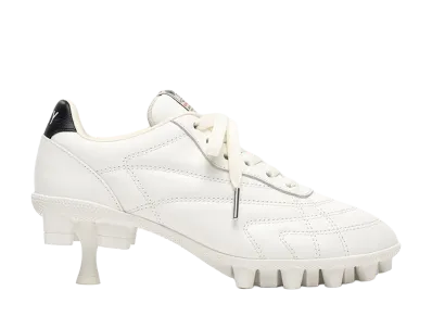 Maison MIHARA YASUHIRO Women's Spike Sole Sneaker Pumps "White"