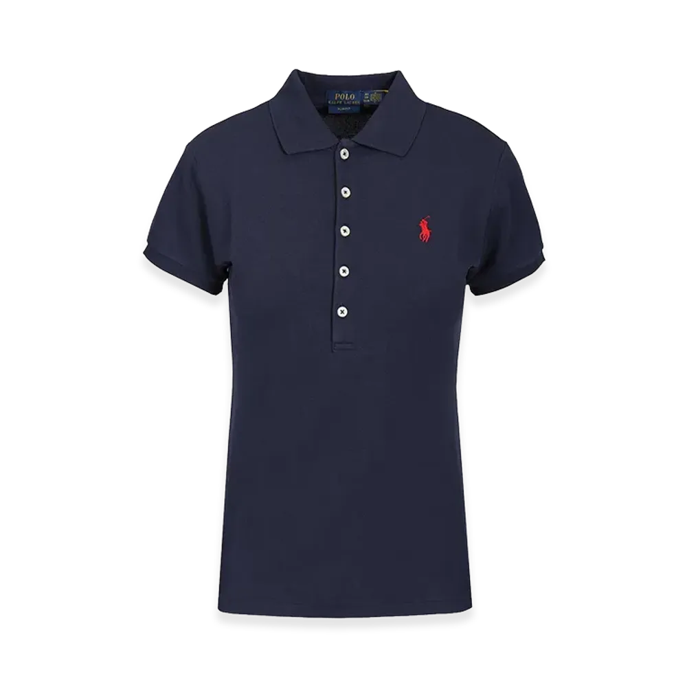 Polo Ralph Lauren Women's Slim Fit Polo Shirt "Navy"