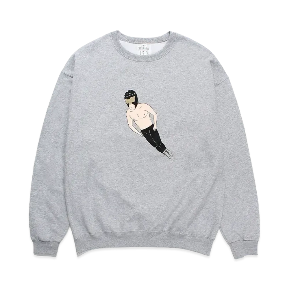 WACKO MARIA World Peace Project / Sweat Shirt "Gray"