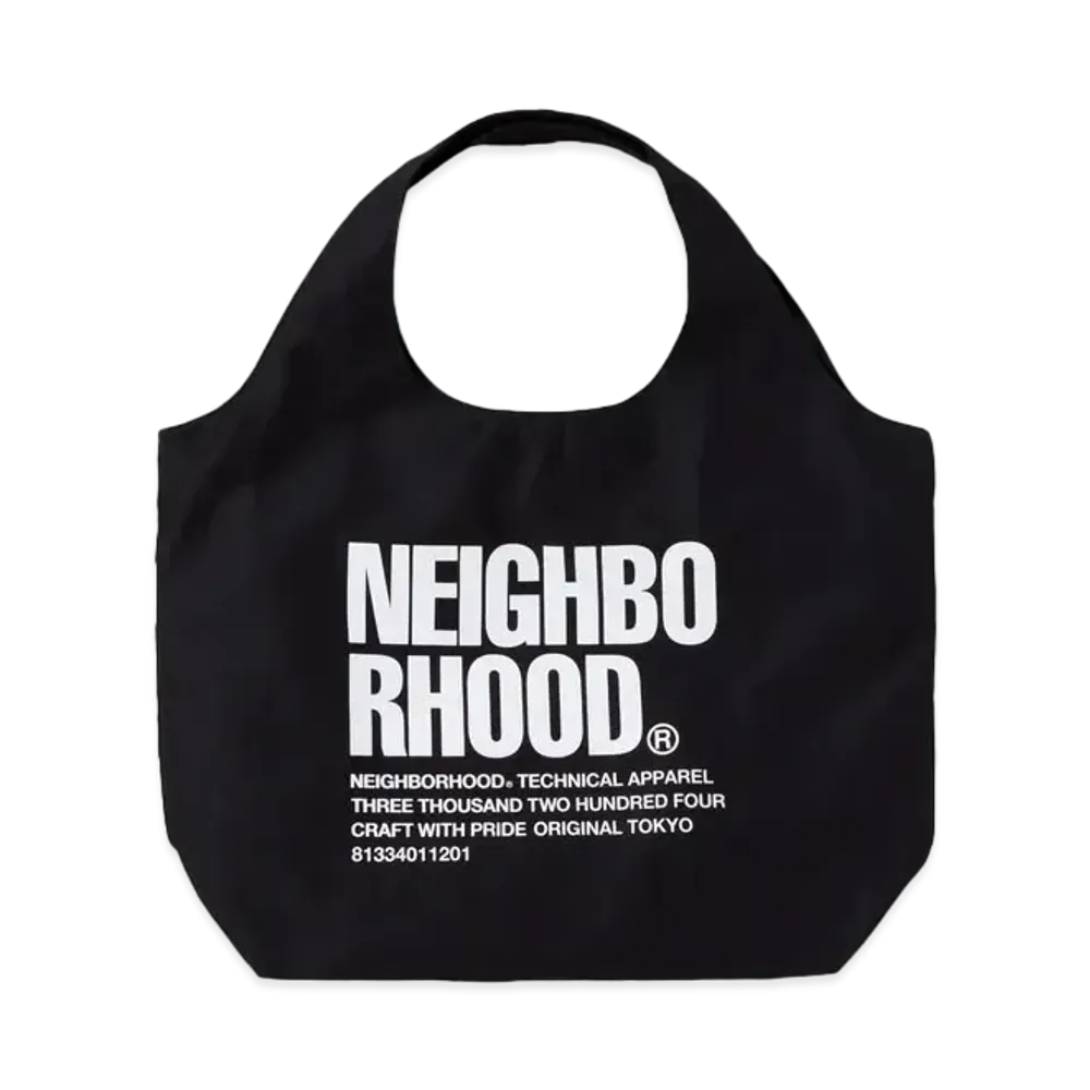 NEIGHBORHOOD ID Tote Bag-L "Black"
