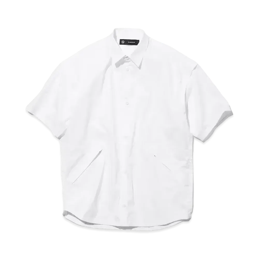 GU x UNDERCOVER Zip Pocket Shirt "White"
