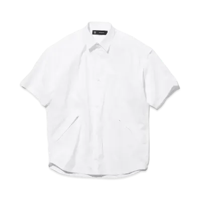 GU x UNDERCOVER Zip Pocket Shirt "White"