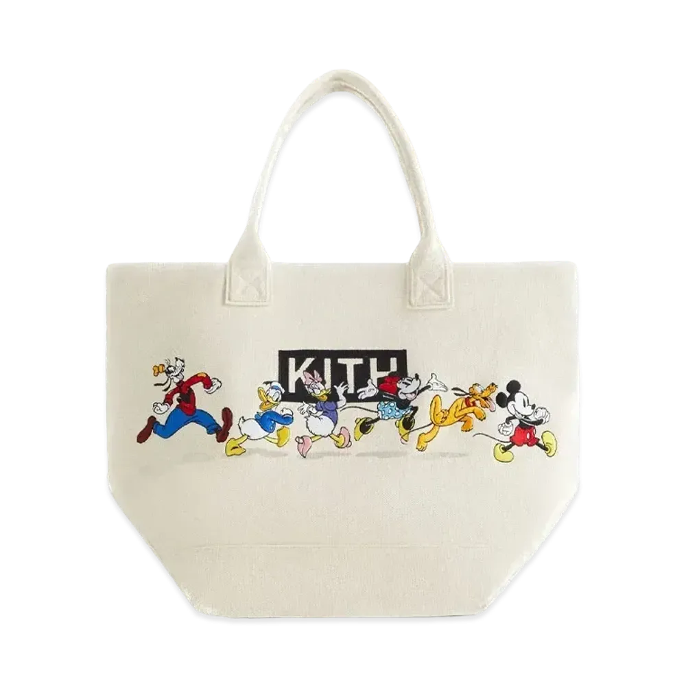 Kith x Disney Mickey & Friends Canvas Tote #1 "Sandrift"