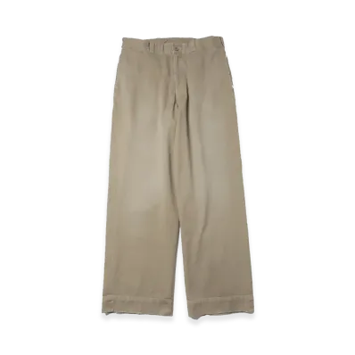 A.PRESSE Vintage Twill Work Pants "Beige"
