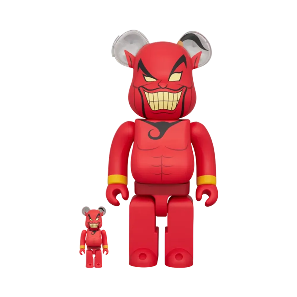 MEDICOM TOY "BEARBRICK" -Aladdin- Jafar 100% & 400%