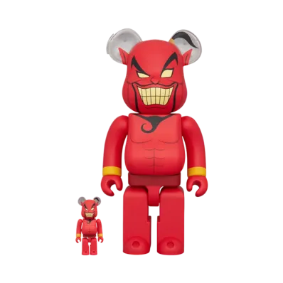 MEDICOM TOY "BEARBRICK" -Aladdin- Jafar 100% & 400%
