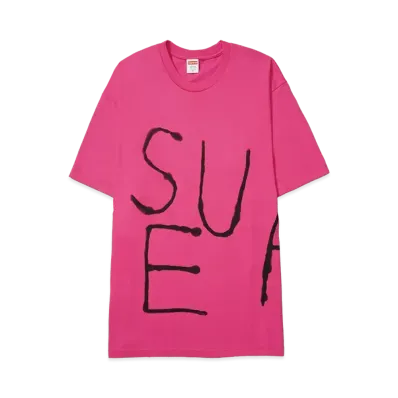 Supreme Painted Tee "Fuchsia"