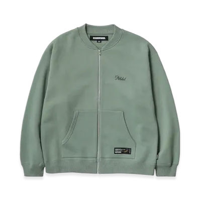 NEIGHBORHOOD Plain Sweat Zip Jacket LS "Green"
