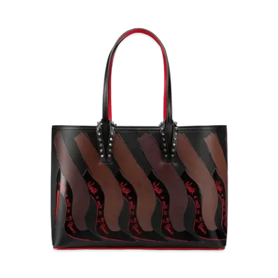 Christian Louboutin Cabata Small "Black/Red"
