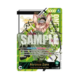 ロロノア・ゾロ L :シリアルナンバー入り :優勝記念品 :開封済 [OP12 ロロノア・ゾロ L :シリアルナンバー入り :優勝記念品 :開封済 [OP12