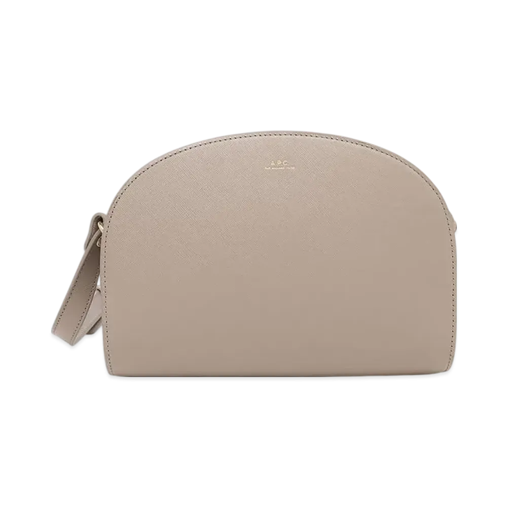 A.P.C. Sac Demi Lune "Pearl Grey"
