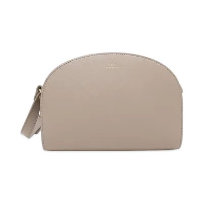 A.P.C. Sac Demi Lune "Pearl Grey"