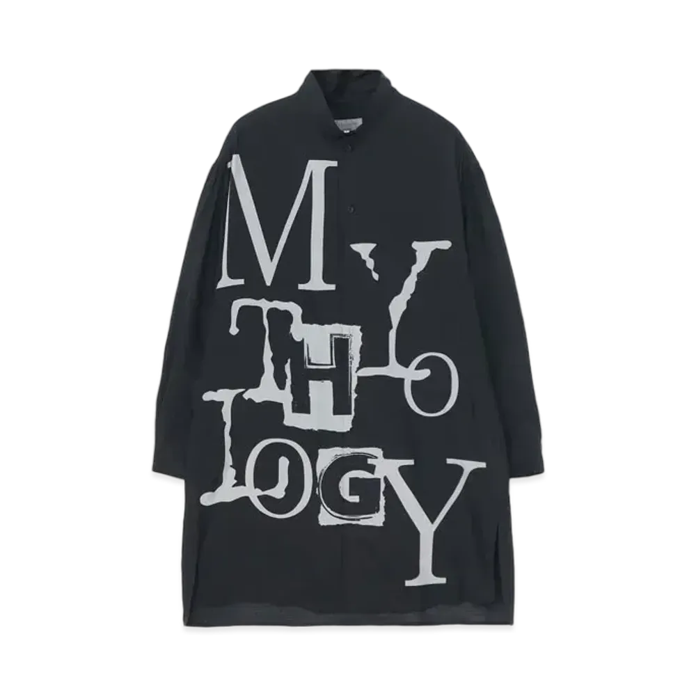 Yohji Yamamoto Mitholo O-Mytholo Design Shirt "Black"