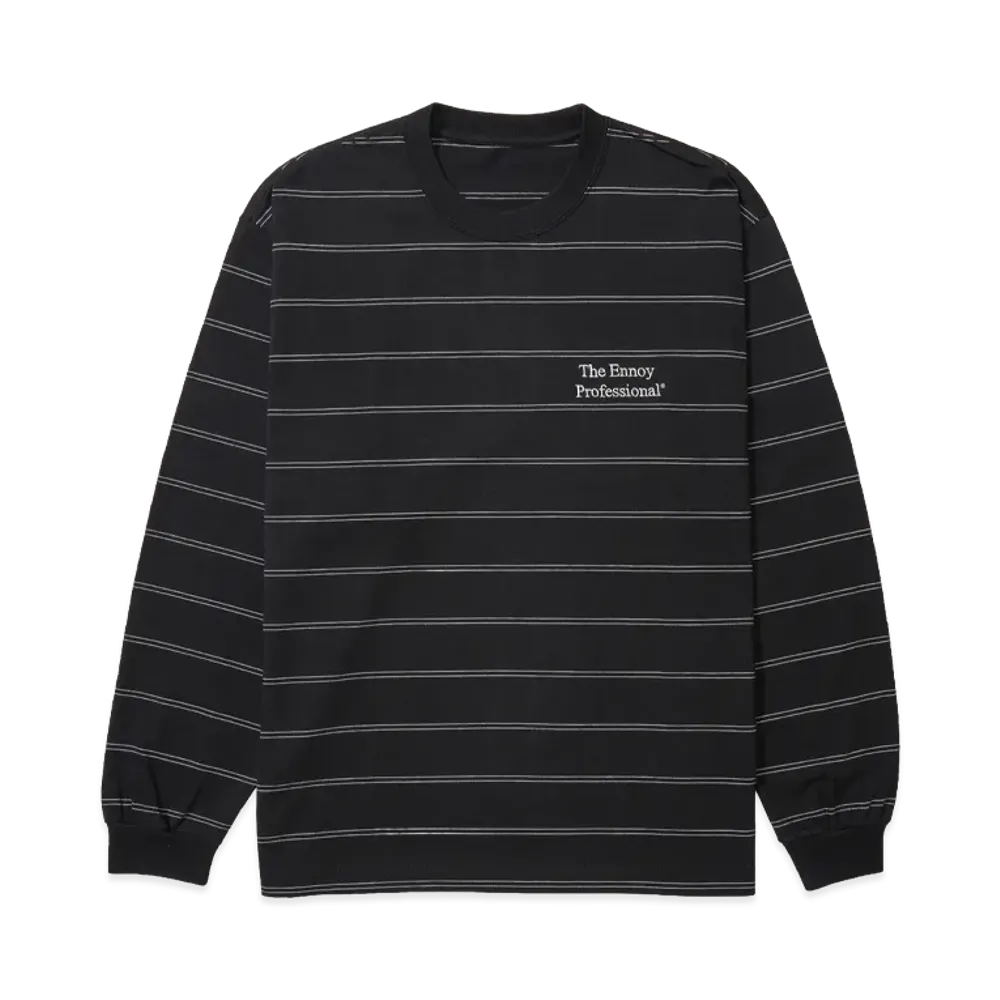 ENNOY Panel Border L/S T-Shirt 