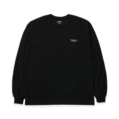 NEIGHBORHOOD NH . Tee LS-6 "Black"