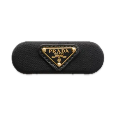 PRADA Re-Nylon Hair Clip "Black"