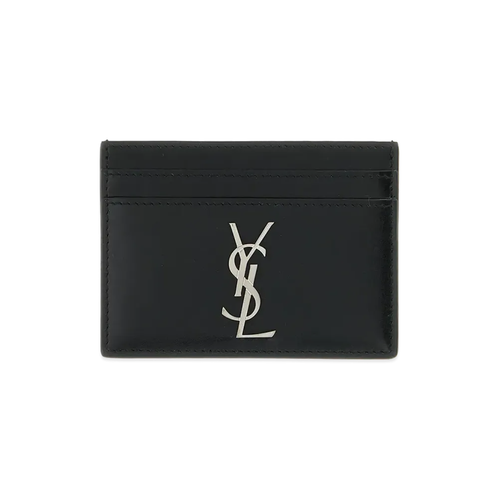Saint Laurent Monogramme Card Holder "Black"