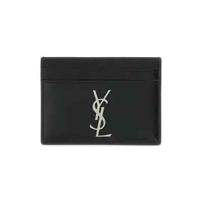 Saint Laurent Monogramme Card Holder "Black"