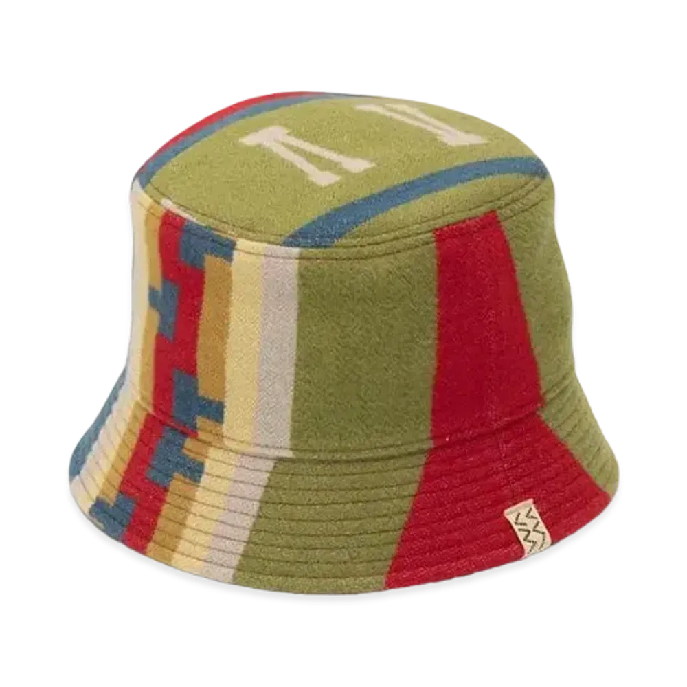 visvim Dome Bucket Hat "Red"