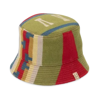 visvim Dome Bucket Hat "Red"