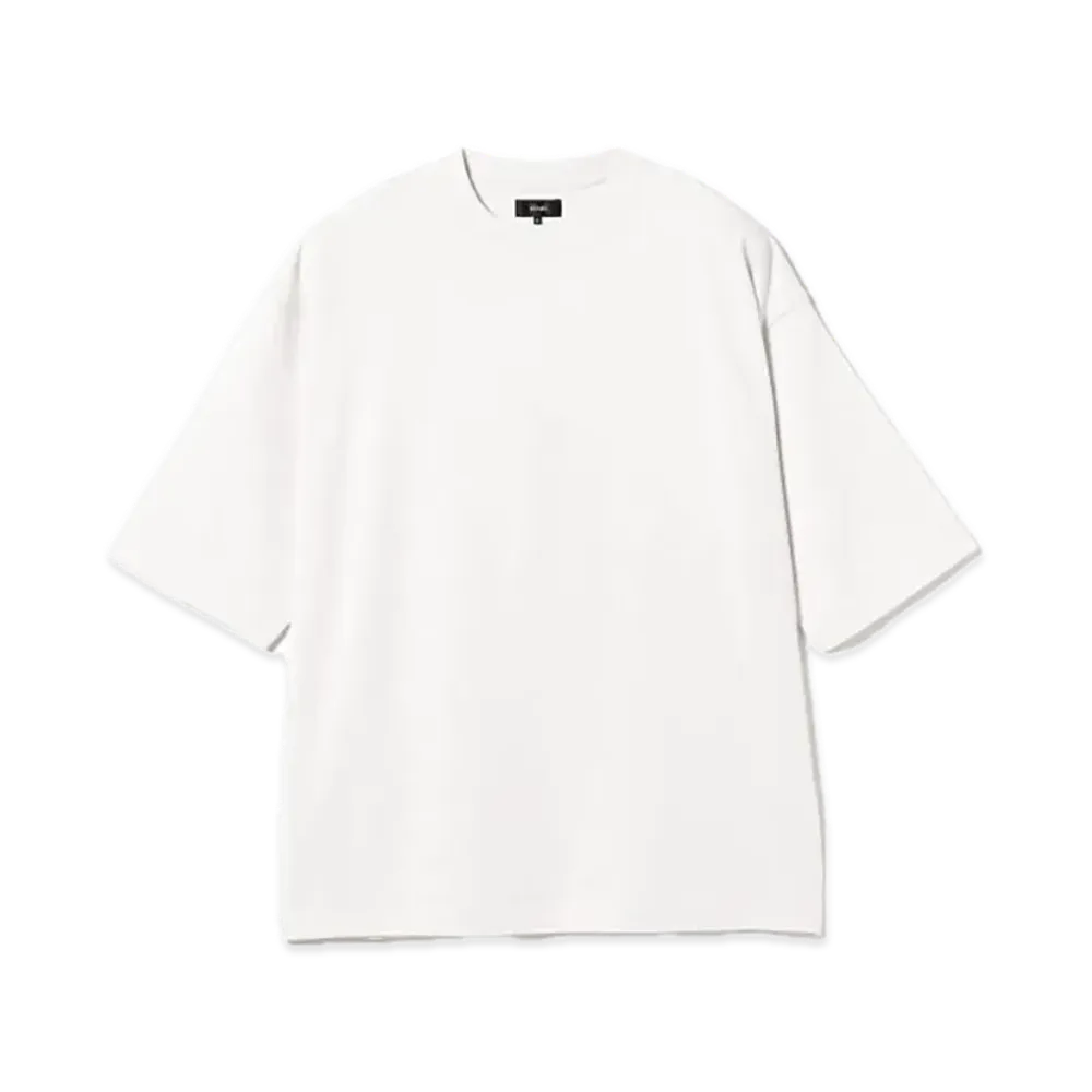 BEAMS Loose Mercerized T-Shirt "Oyster"