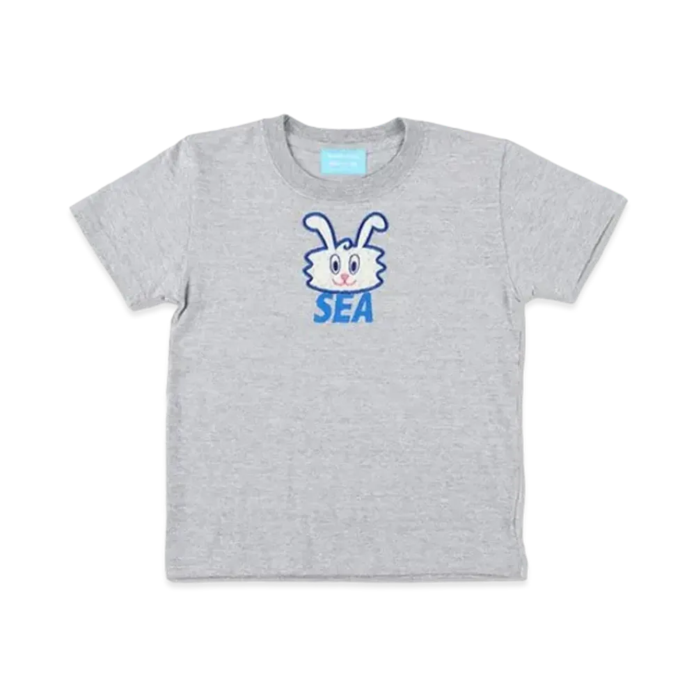 WIND AND SEA x Thunder Bunny Kids T-shirts "Gray"