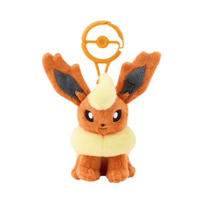 The Pokemon Company -Pokemon- Mascot Flareon with carabiner
