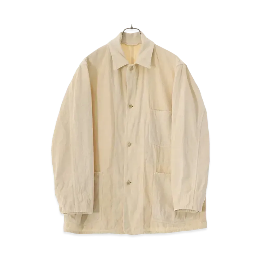 COMOLI Silk Nap 1938 Jacket "Ecru"